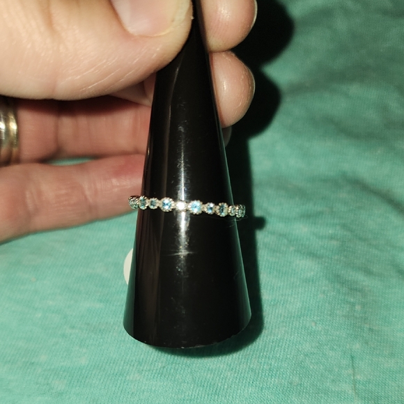 Bomb Party Jewelry - The Sterling Club Lab Created Paraiba Tourmaline .925 Solid Sterling Silver